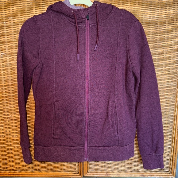 Figs hoodie deep purple zip up like new xsmall - Picture 1 of 1